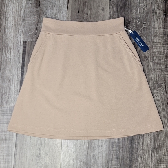 Fishers Finery Ponte Knit A-Line Skirt with Pockets - Picture 3 of 14